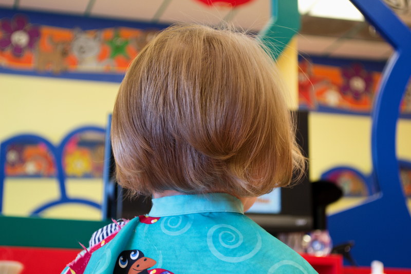 The bob in the back. It has a couple of layers