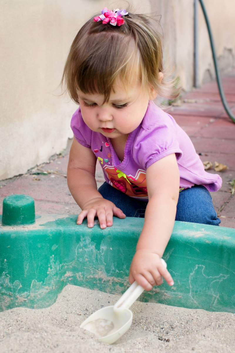 Playing in the sandbox