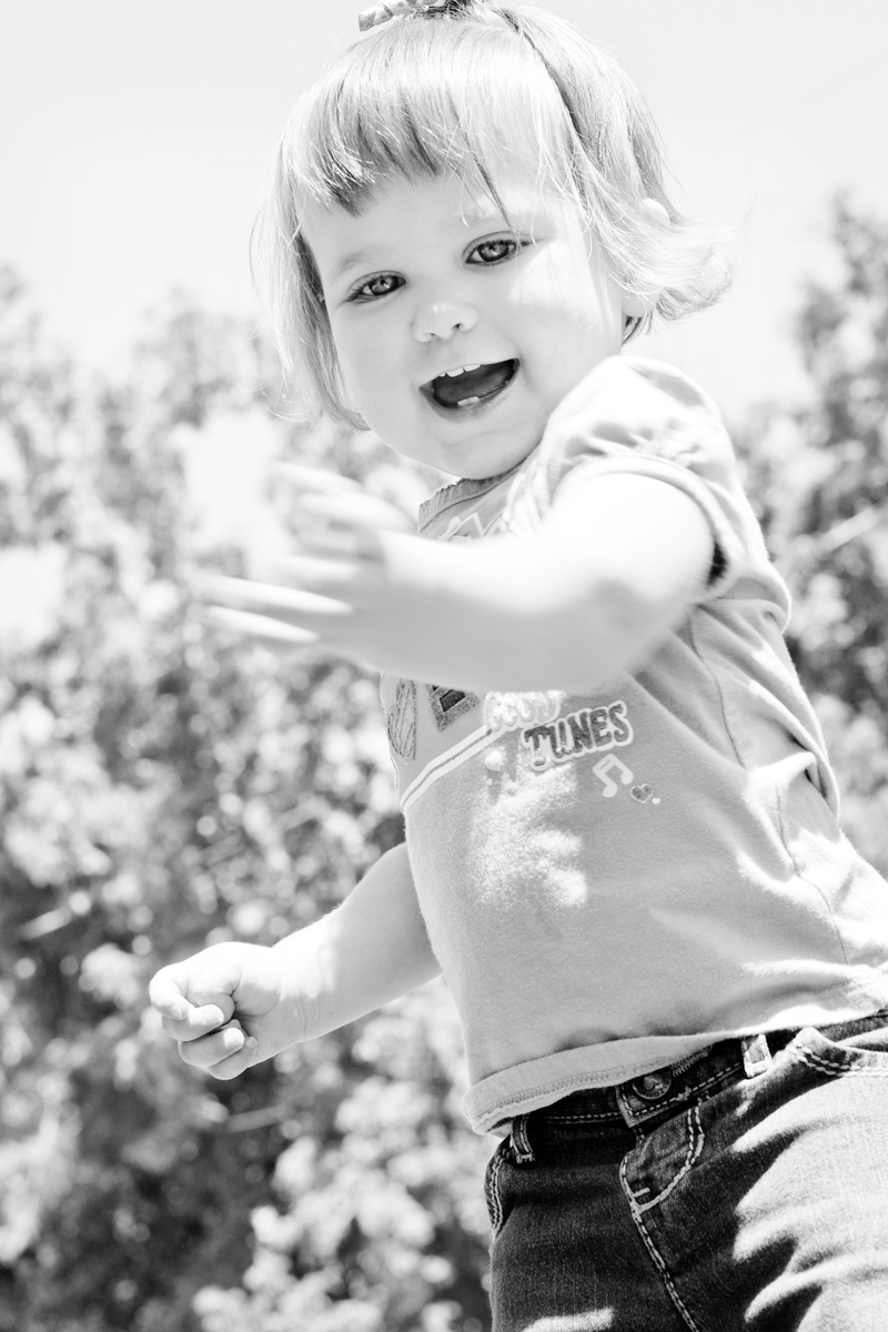 Happy to play outside