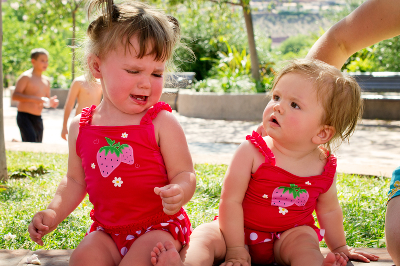 Hey, no fair! I got this suit before you!