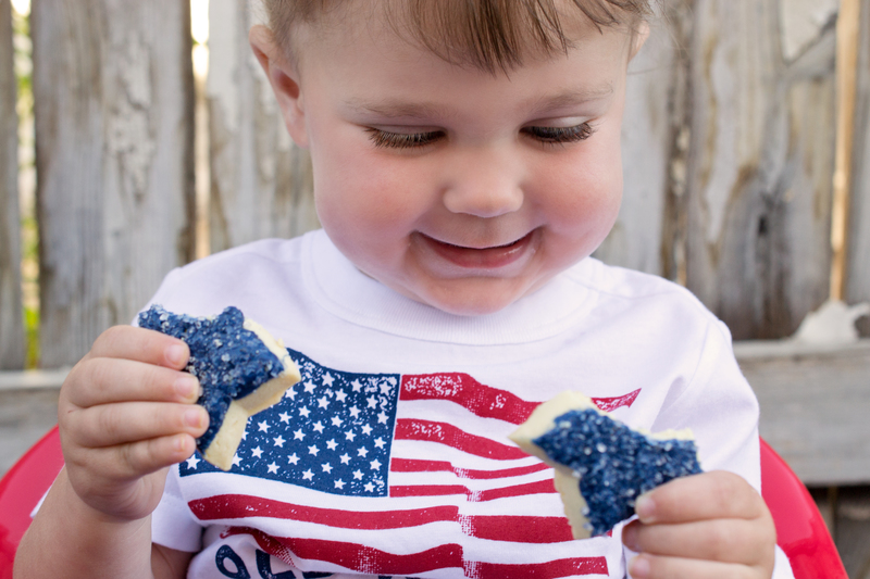 Mmm... star cookies!