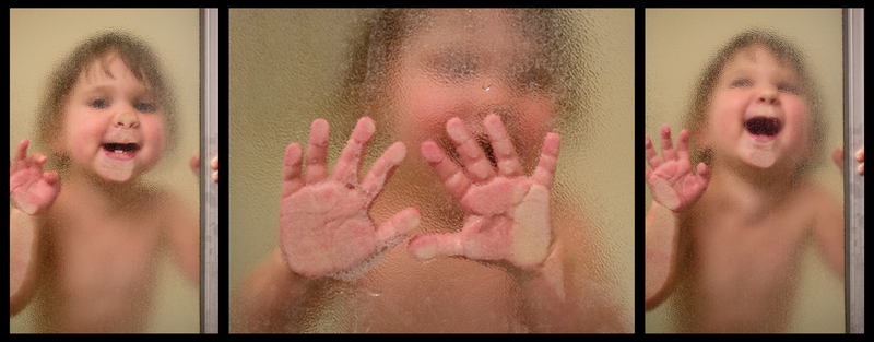 Shower doors are so much fun
