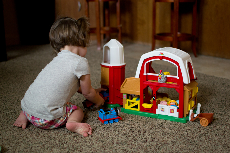 Who said trains don't belong in a barn silo?
