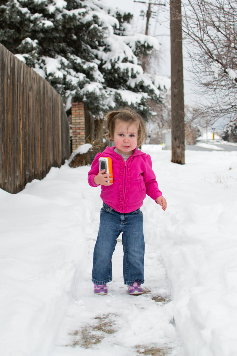 Not happy about this long winter...