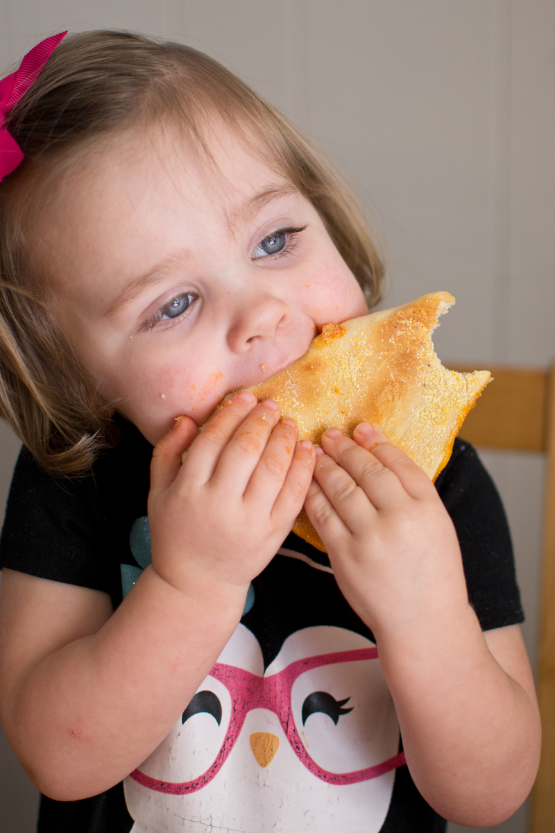 That's it, take a BIG bite!