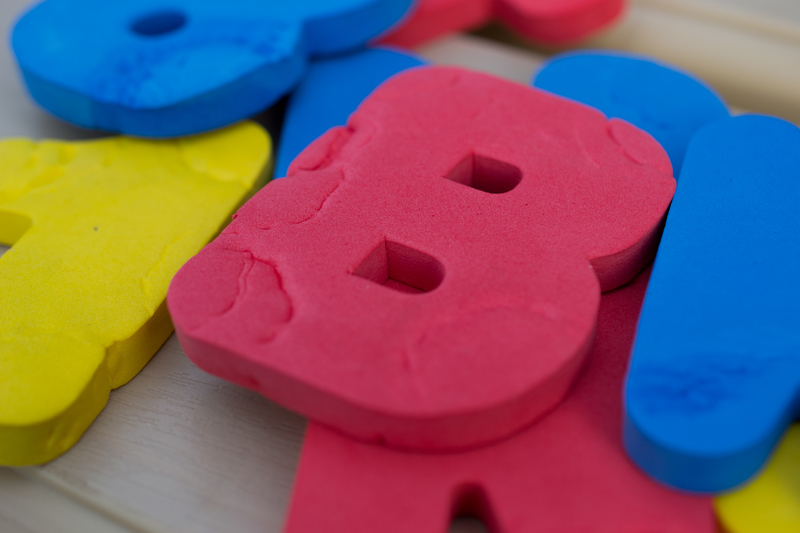 And she's eating her toys...