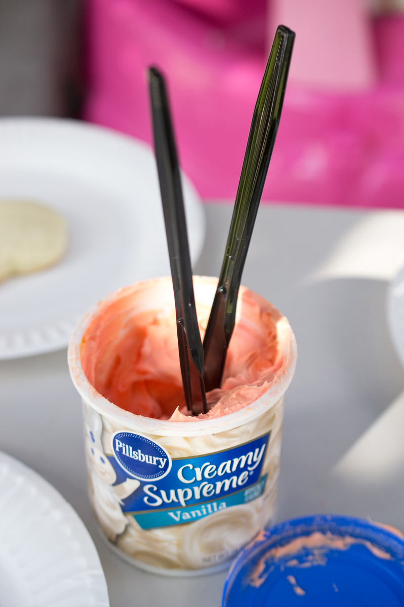 Frosting Pumpkin Cookies