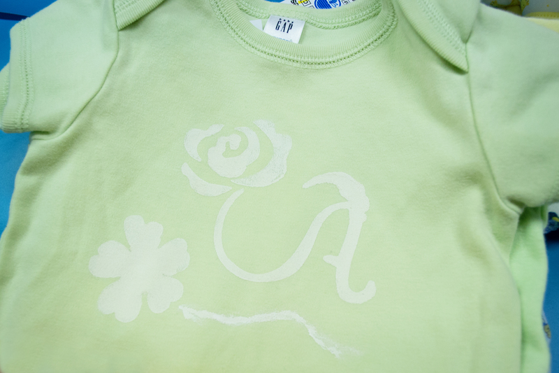 Others were decorated with fabric pastels.