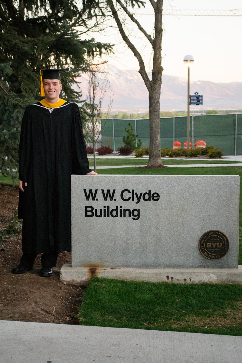 Here's the graduate!