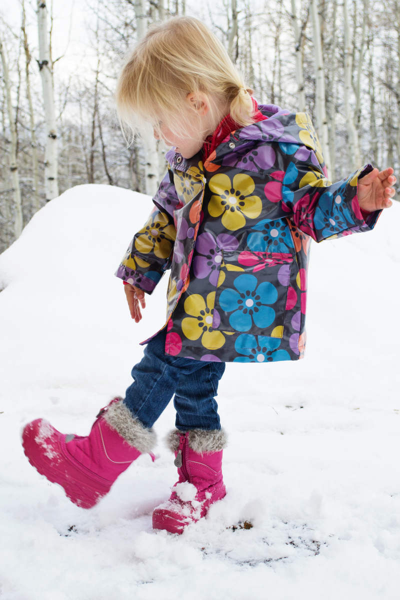 She decides that kicking it around is much more fun