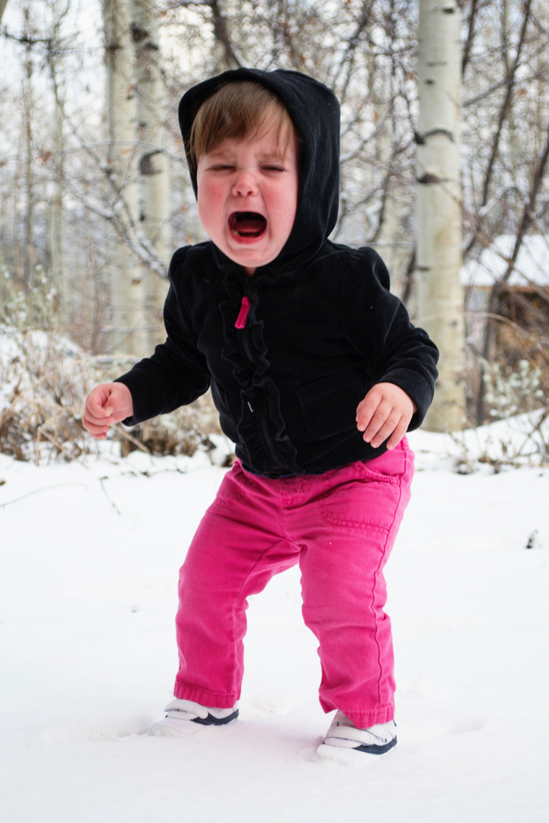 Really really not a fan of the snow