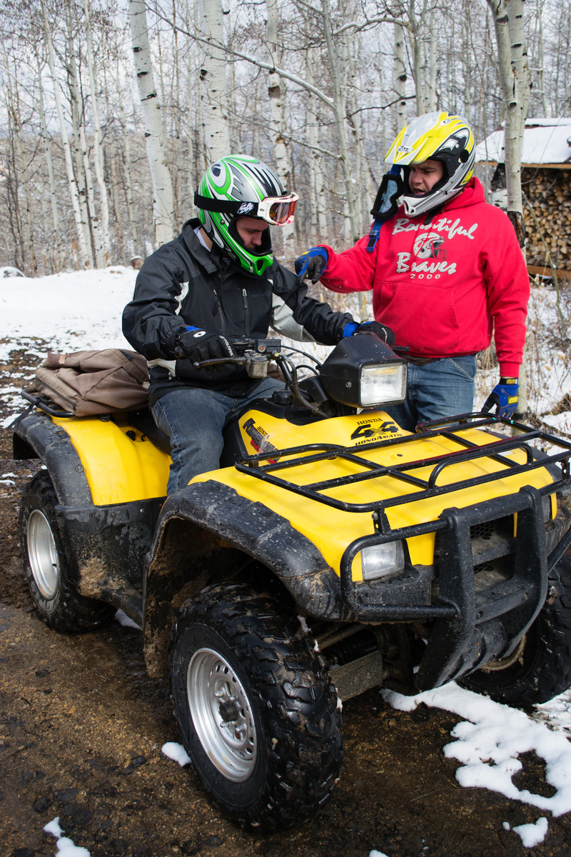 Jeff goes over how to drive it for newbie Keith.