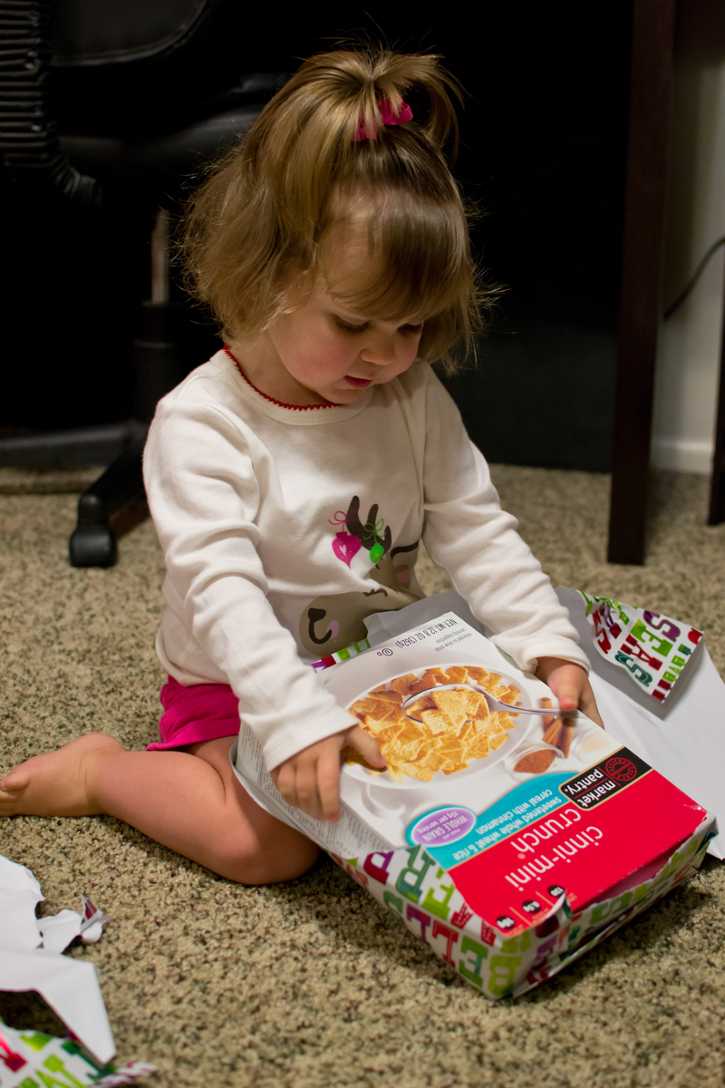 Mmm... cereal! This one is Momma's favorite.