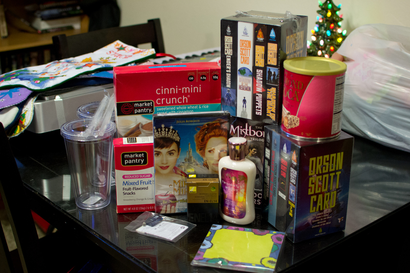 Most of Stacia's gifts