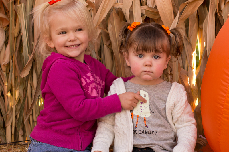 Emily is immune to Alayna's tickling