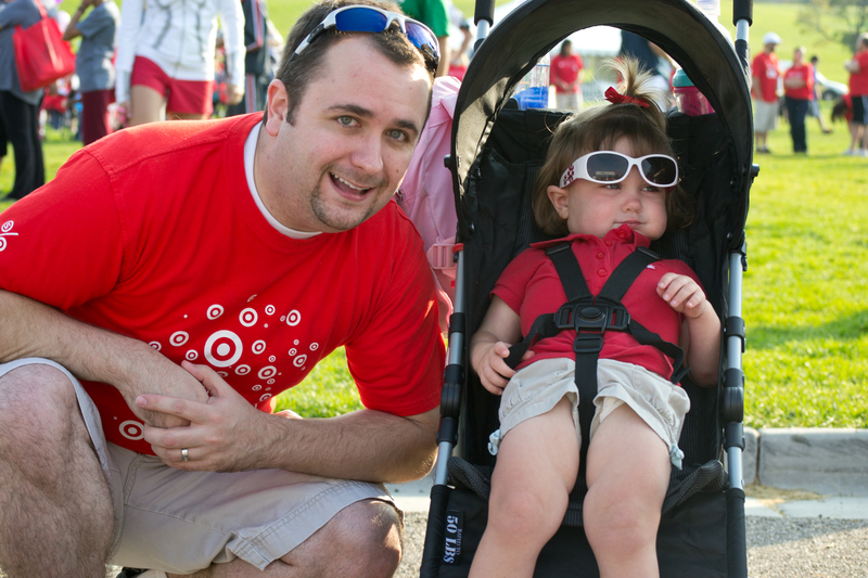 She was done with the stroller