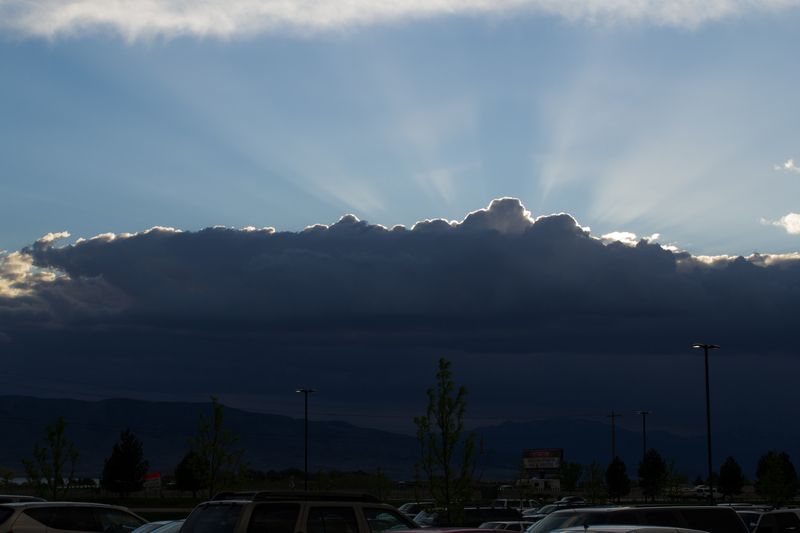 View that greeted us as we left Commencement