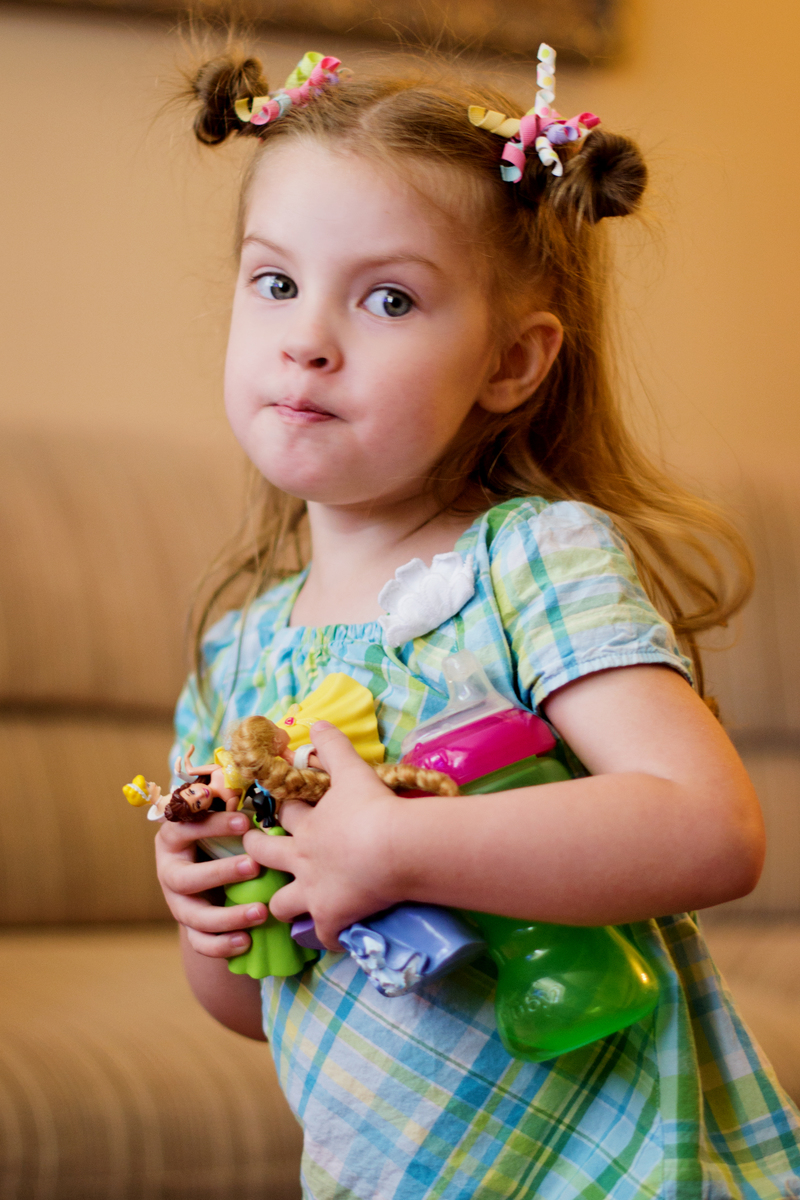 Yes, my hands are full. And no, I won't put any of it down.