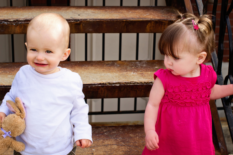 Em's not happy Max has her bunny rabbit