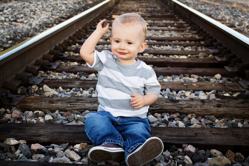 He was very excited to be surrounded by rocks!