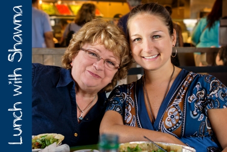 Cafe Rio with Shawna