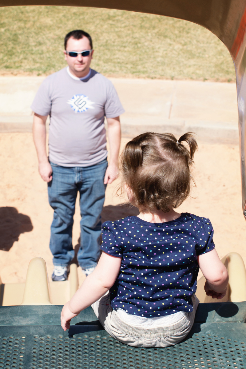 Daddy will catch me!