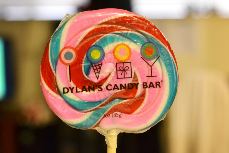 Emily got a lollipop for Valentine's Day