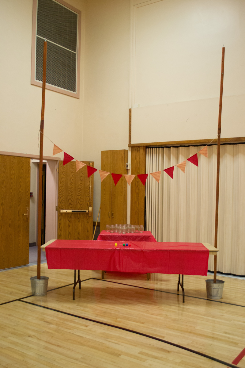 Ball Toss Booth