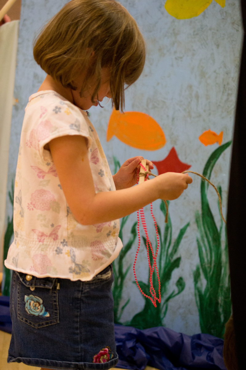 I fished up a necklace!