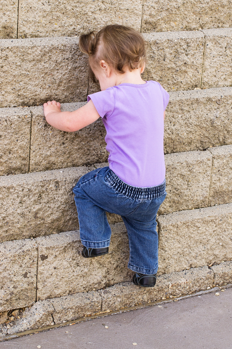 Climbing a wall
