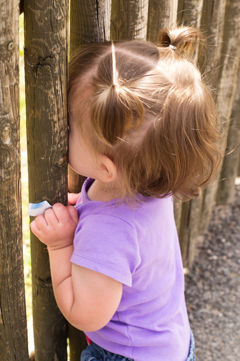 So excited to see the giraffe!