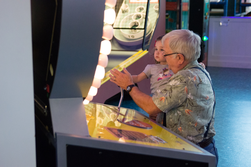 Playing games at Provo Beach Resort