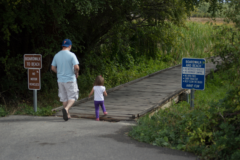 Headed to the lake shore