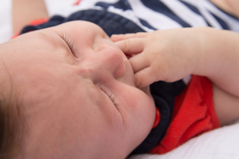 Not happy anymore. Where IS mom?!