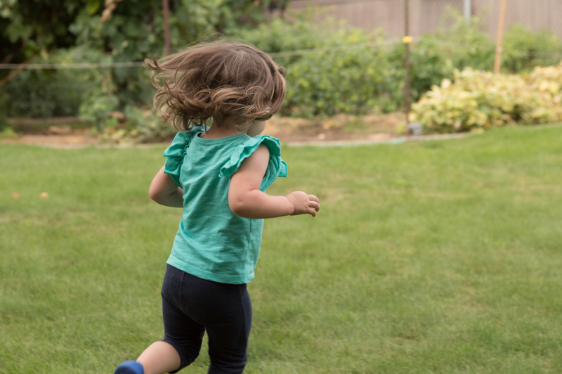 Running from the camera