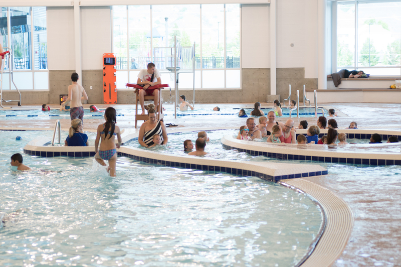 Where the splash pad meets the lazy river