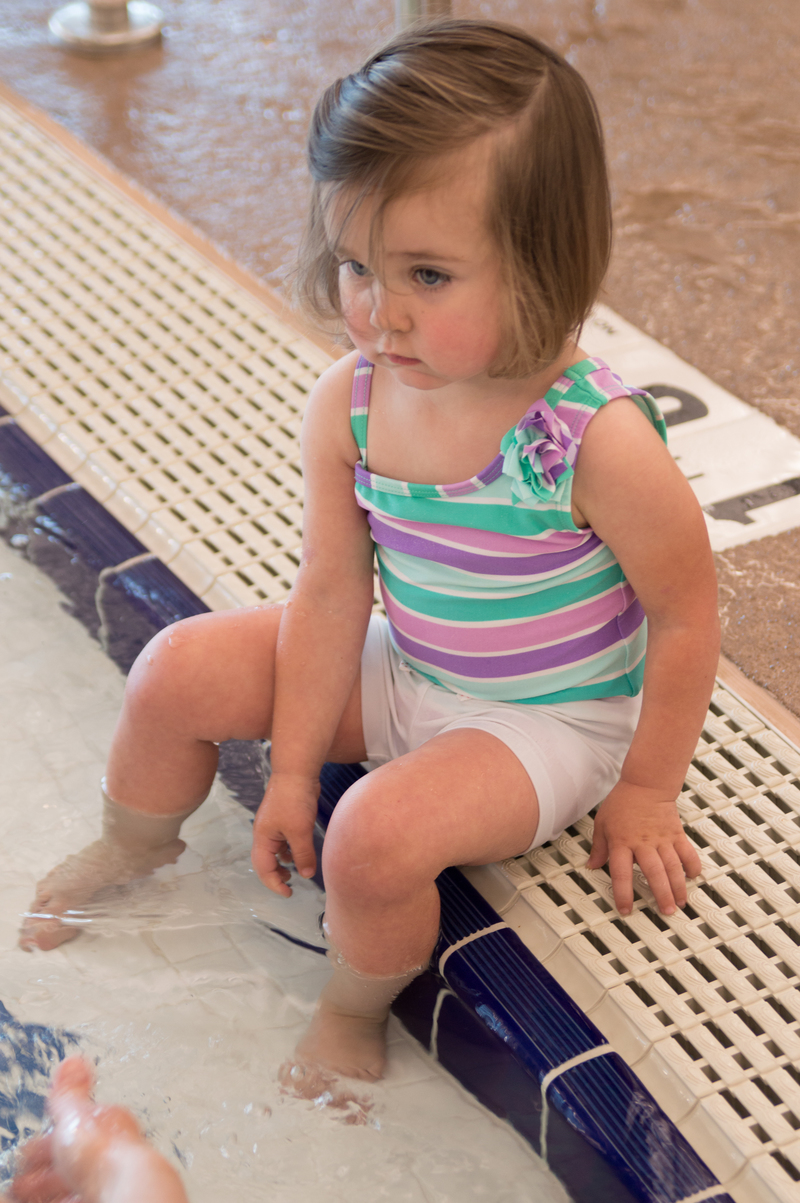 Yeah... not terribly excited yet but at least willing to get a little wet