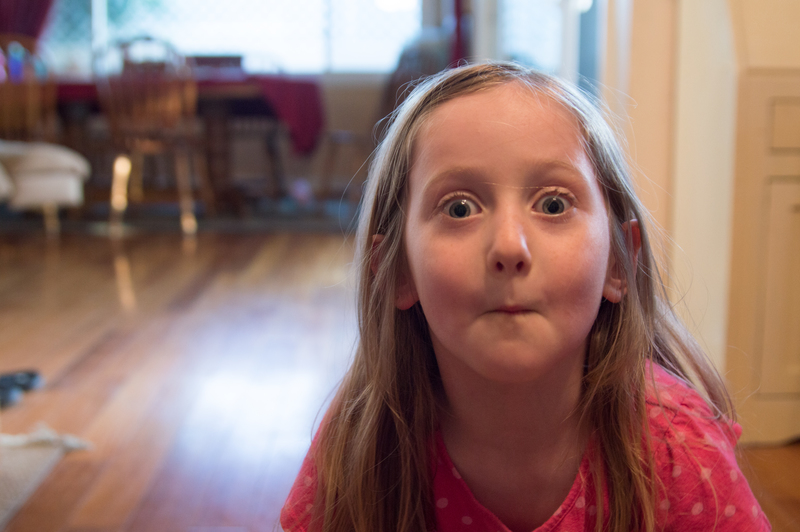 Time to make funny faces at the camera