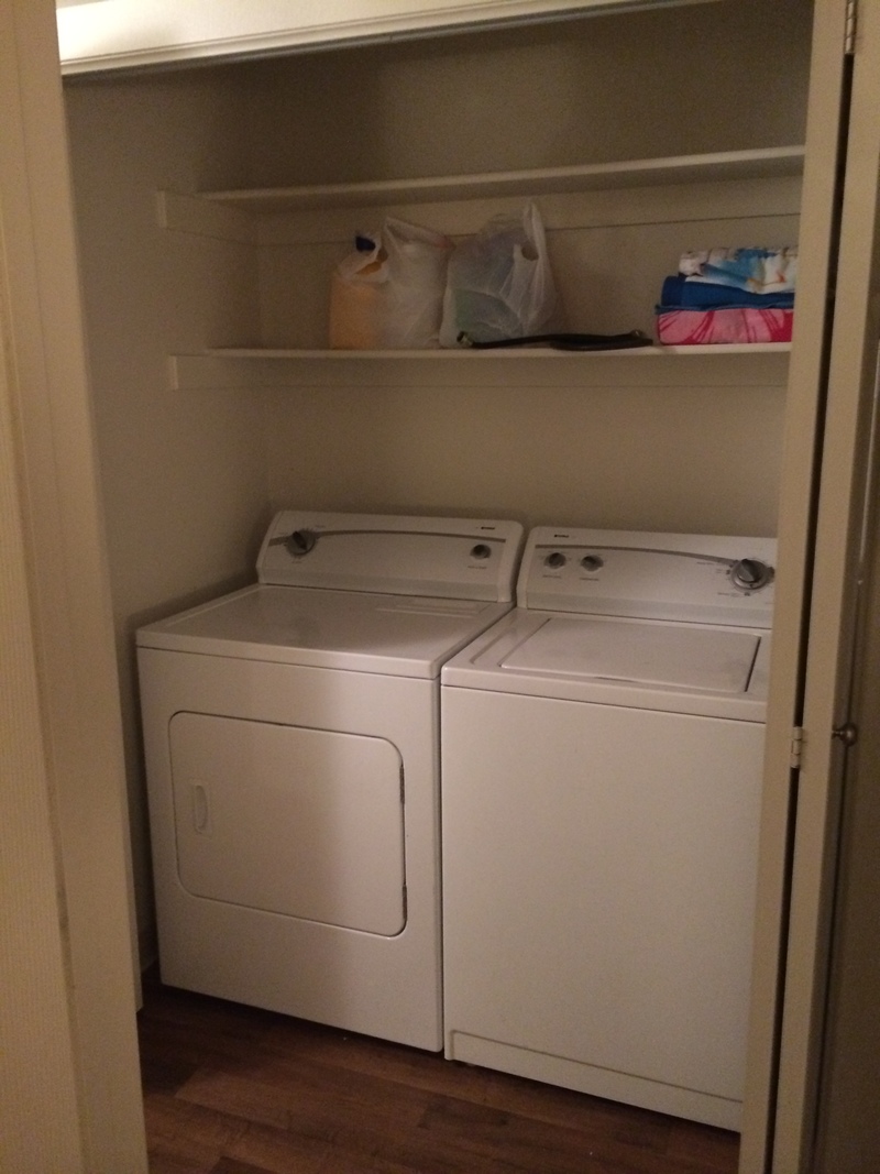 Laundry area