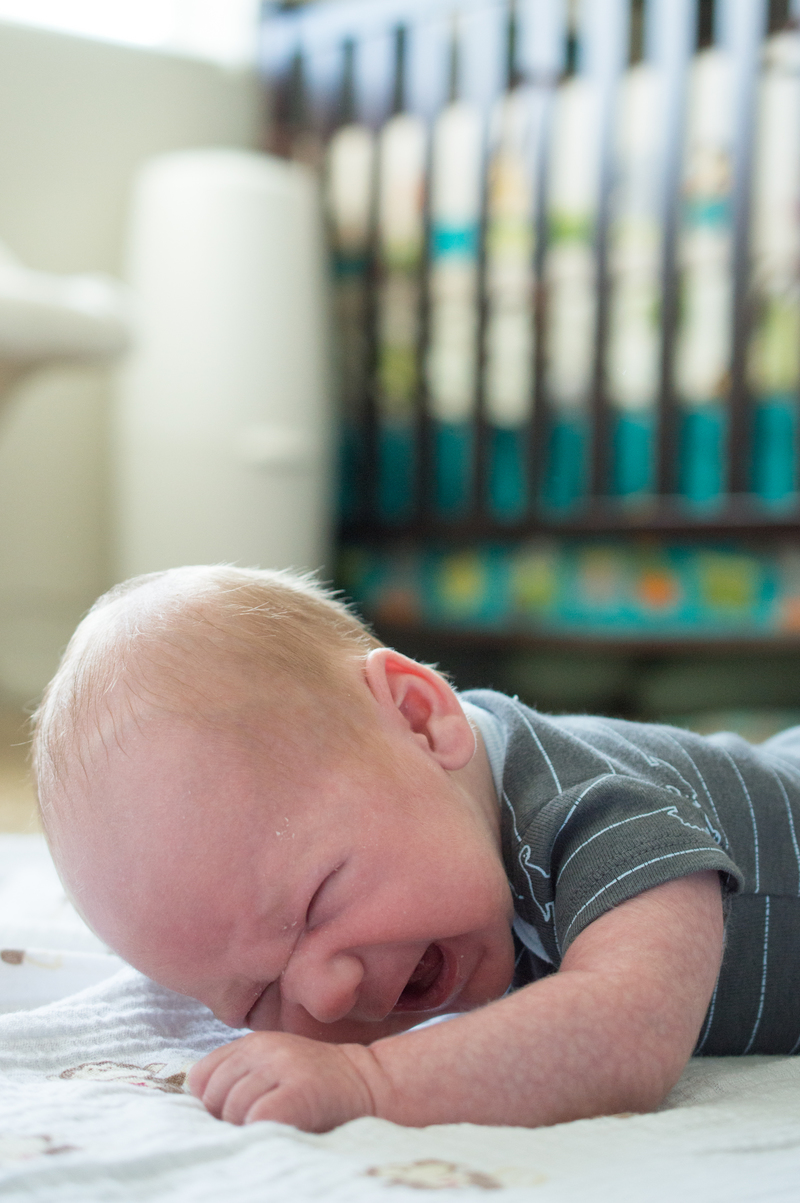 Tummy time is HARD