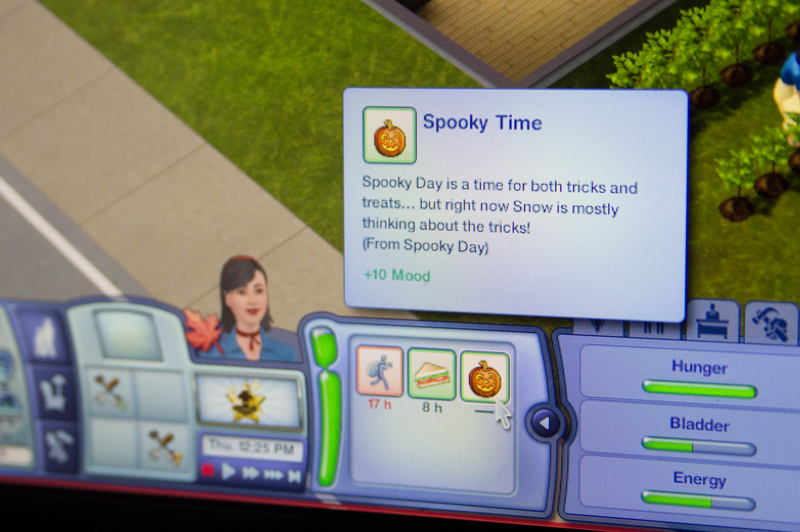 On my Sims game