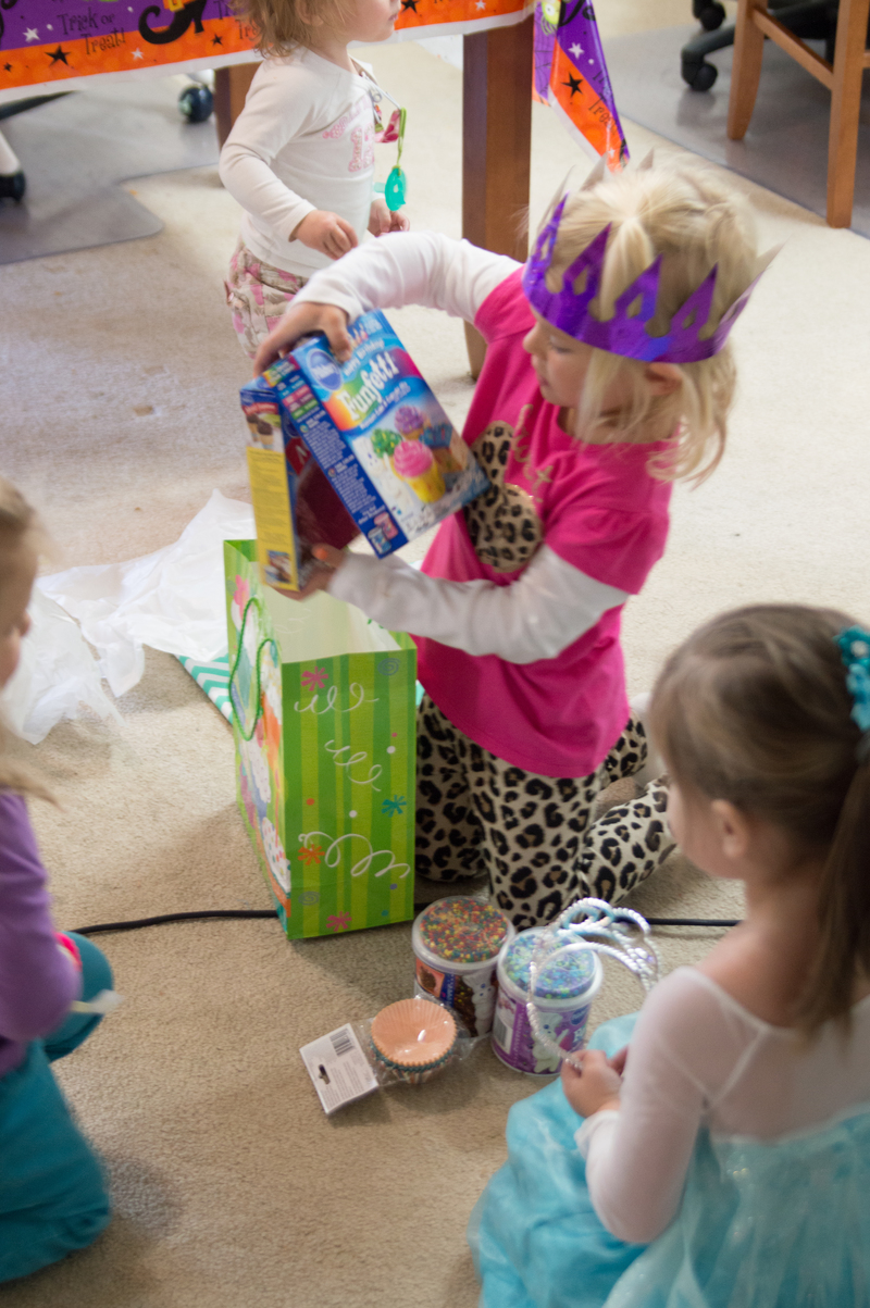 Gave Alayna a birthday present