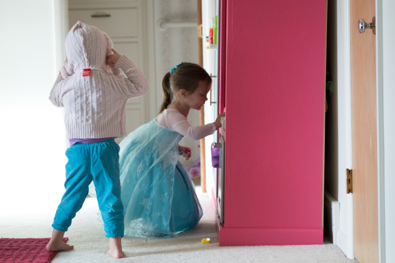 Playing till dinner is ready