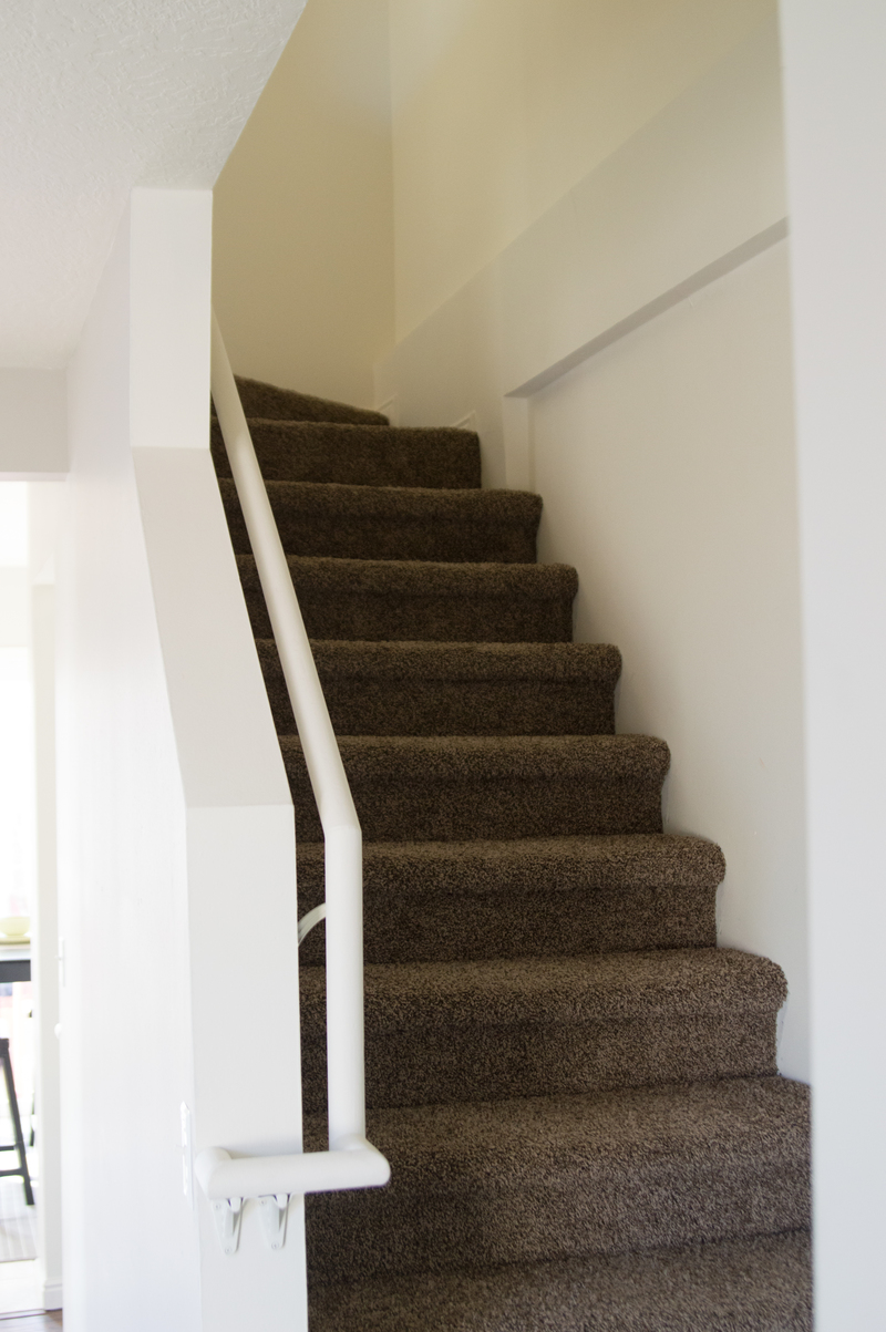 Main floor to upstairs