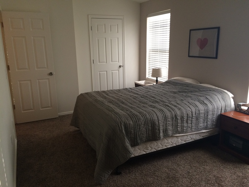 Master Bedroom, door to hallway and to closet