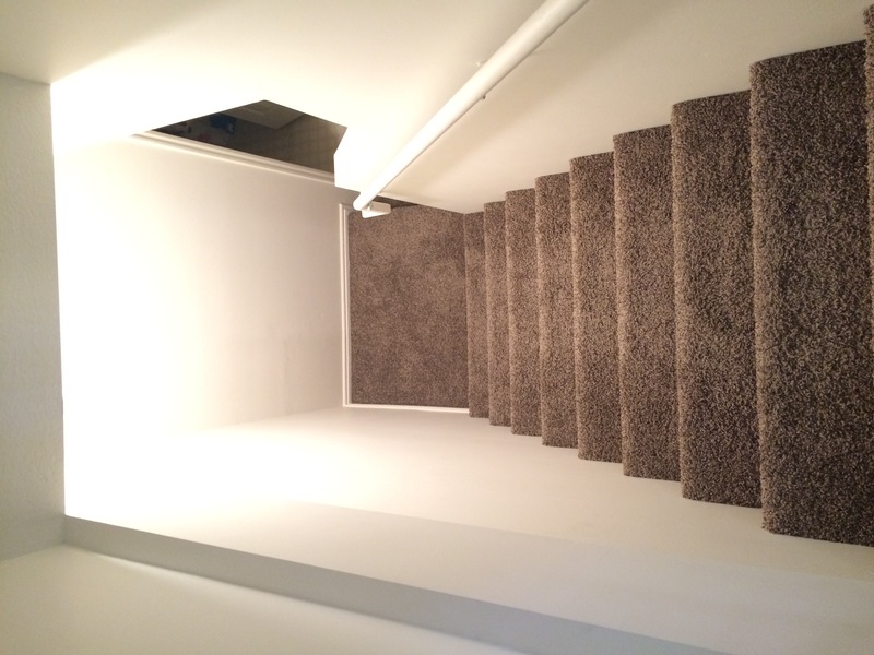 Stairs down from main floor to basement