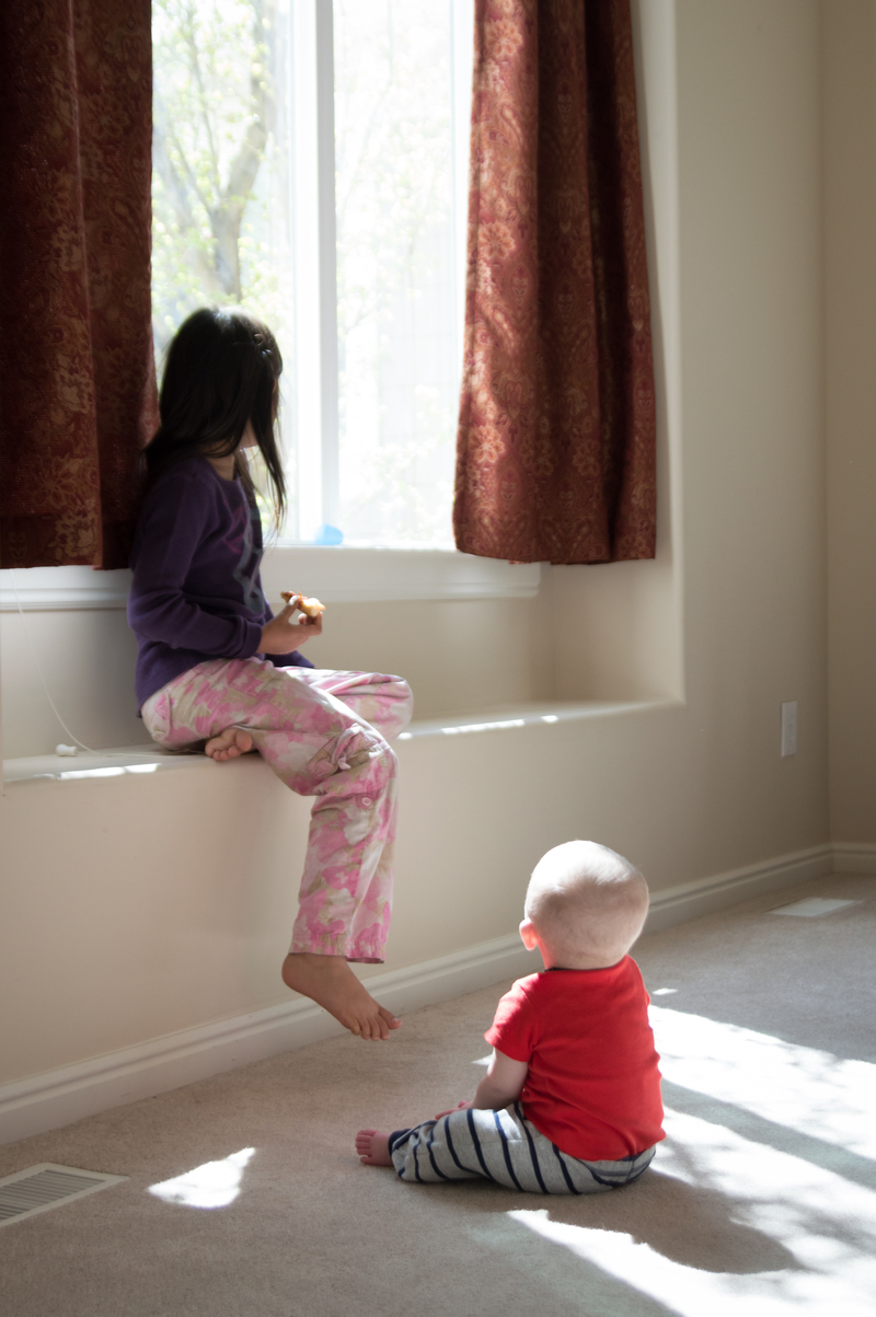 Austin spends quality time with Eva