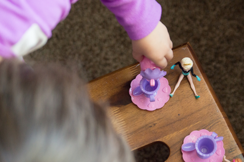 Time to use the new tea set!